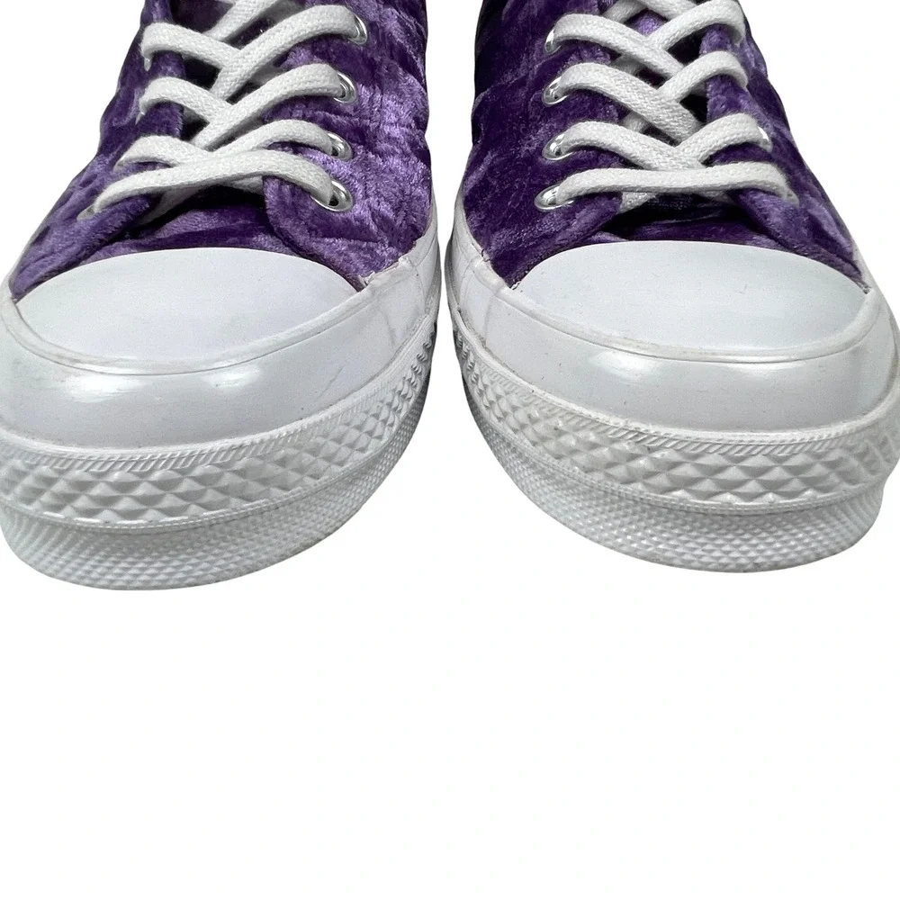 Converse‎ Golf Le Fleur Chuck 70 Hi Quilted Velvet Tillandsia Purple Mens 10.5